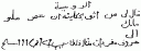 Образец русского письма в окружении арабской графики